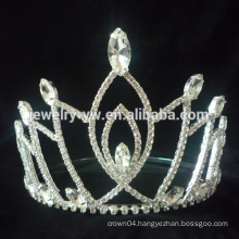 New product and the unique shape pageant crystal crowns and tiaras